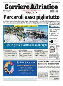 Corriere Adriatico Macerata - 20 Dicembre 2021