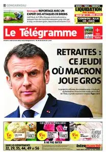 Le Télégramme Concarneau – 16 mars 2023