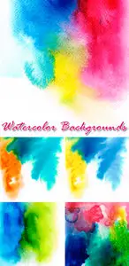 Stock Photo - Watercolor Backgrounds