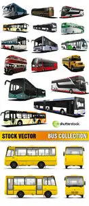 Stock Vector - Bus Collection