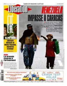 Libération du Samedi 12 Août 2017