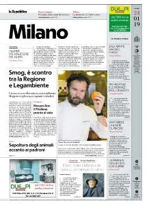 la Repubblica Milano - 24 Gennaio 2019