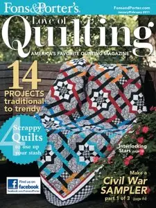 Love of Quilting - January/February 2011