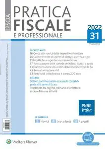 Pratica Fiscale e Professionale N.31 - 1 Agosto 2022