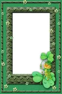 Green frame for Photoshop