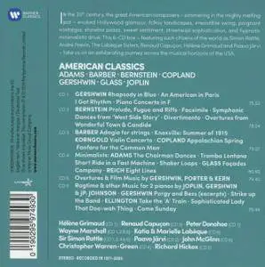 Various Artists - American Classics - Adams, Barber, Bernstein, Copland, Gershwin,... (2016) {6CD Set Warner Classics}