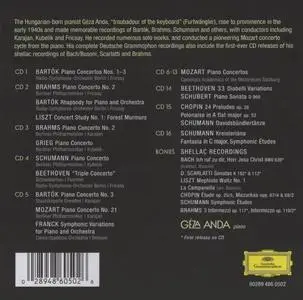 Géza Anda - Complete Deutsche Grammophon recordings [17CDs] (2021)