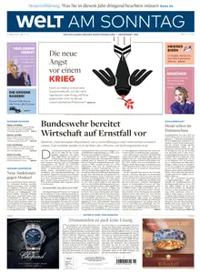 Welt am Sonntag - 16 März 2025