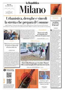 la Repubblica Milano - 15 Ottobre 2024