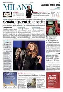 Corriere della Sera Milano - 19 Gennaio 2025