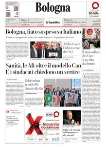 la Repubblica Bologna - 20 Maggio 2025