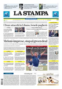 La Stampa Roma - 19 Settembre 2024