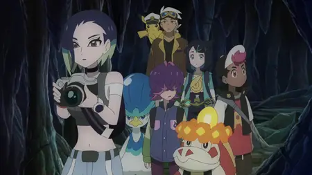 Pokemon Horizons The Series S01E73 Kleavor the Solitary Warrior
