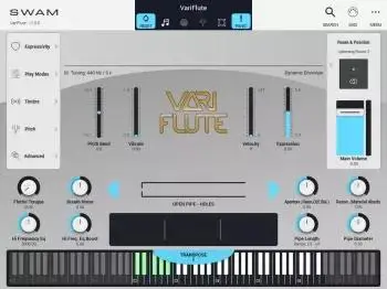 Audio Modeling SWAM VariFlute v1.0.0.2306