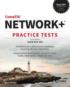 CompTIA Network+ Practice Tests: Exam N10-009 (Sybex Study Guide), 3rd Edition (True PDF)