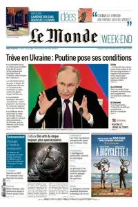 Le Monde du Samedi 15 Mars 2025