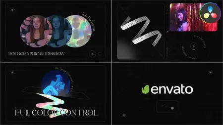 Holographic Slideshow for DaVinci Resolve 58808050