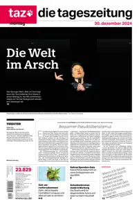 taz die tageszeitung  - 30 December 2024