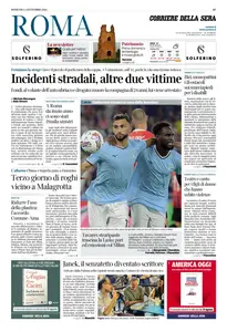 Corriere della Sera Roma - 1 Settembre 2024