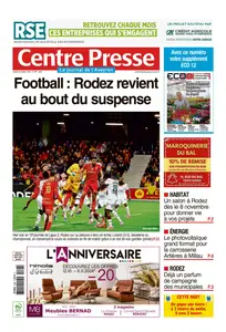 Centre Presse Aveyron - 26 Octobre 2024