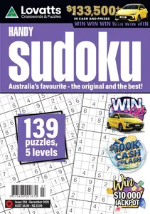 Lovatts Handy Sudoku - Issue 258 2025