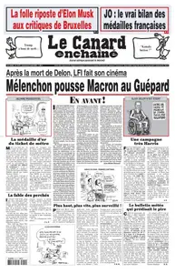 Le Canard enchaîné - 21 Août 2024