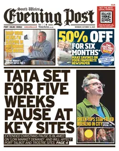 South Wales Evening Post - 13 October 2025