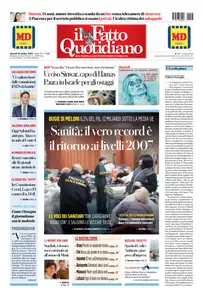 Il Fatto Quotidiano - 18 Ottobre 2024