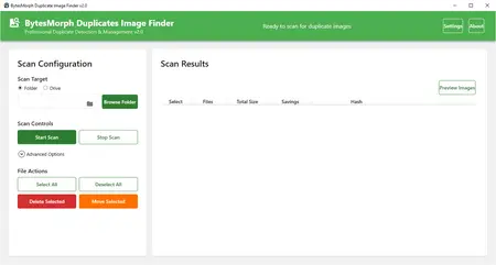 BytesMorph Duplicate Image Finder 2.0 Enterprise Edition