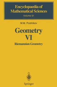 Geometry VI: Riemannian Geometry