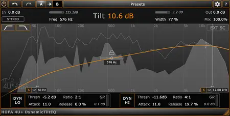 HOFA 4U+ DynamicTiltEQ v1.0.10
