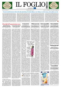 Il Foglio - 7 Novembre 2025