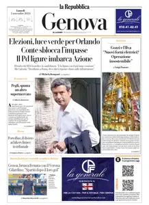 la Repubblica Genova - 2 Settembre 2024