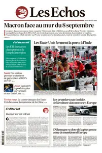 Les Echos du Jeudi 28 Août 2025