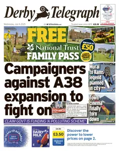 Derby Telegraph - 9 July 2025
