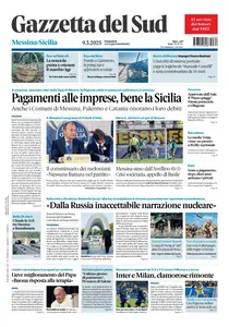 Gazzetta del Sud Messina - 9 Marzo 2025