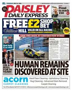 Paisley Daily Express - 31 July 2025