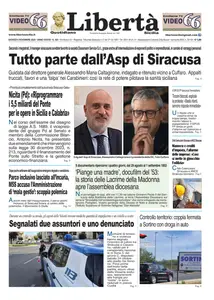 Libertà Sicilia - 6 Novembre 2025