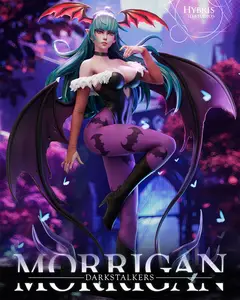 Hybris Studios  Morrigan  Darkstalkers  3D Model