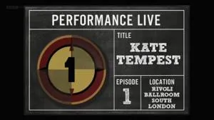 BBC - Performance Live: Kae Tempest (2016)